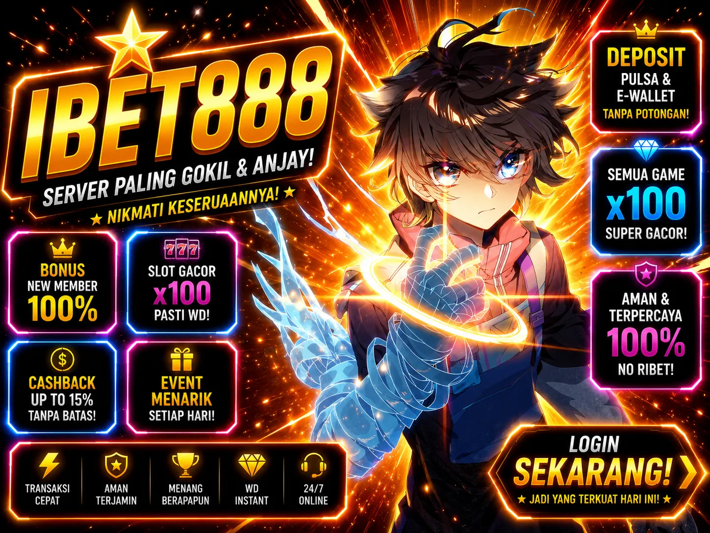 Ibet888 menghadirkan kolaborasi game modern dengan akses responsif cepat, fitur interaktif lengkap, dan pengalaman online yang ramai dicari pengguna aktif.
